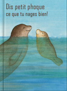 Dis petit phoque ce que tu nages bien!
