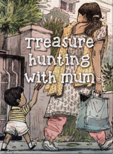 Treasure hunt with mum