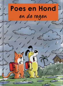 Poes en Hond en de regen